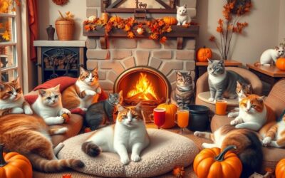 Jesenske aktivnosti u zatvorenom s mačkom – ideje za zajedničko vrijeme