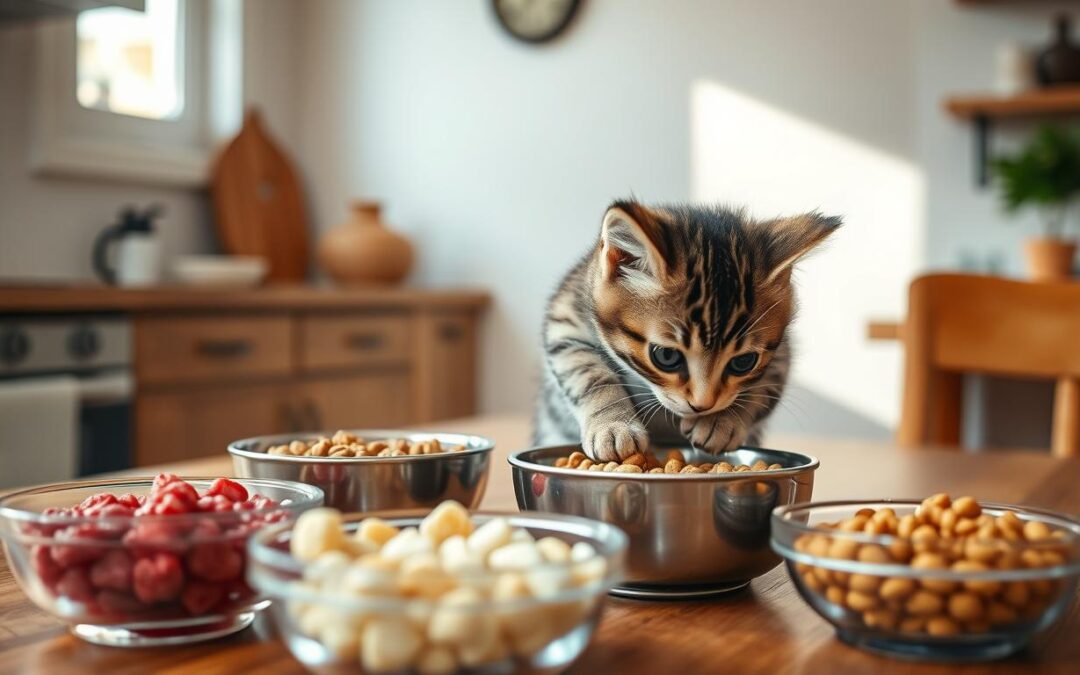 Kada mačić počinje jesti čvrstu hranu?