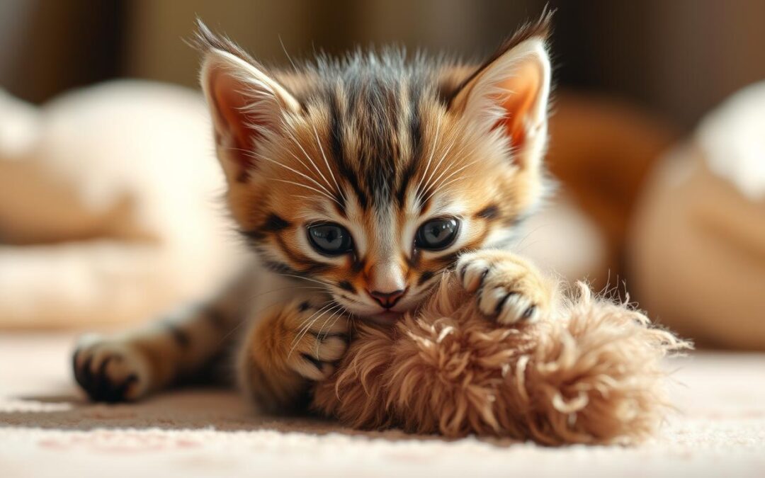 Zašto mačić grize tijekom igre?