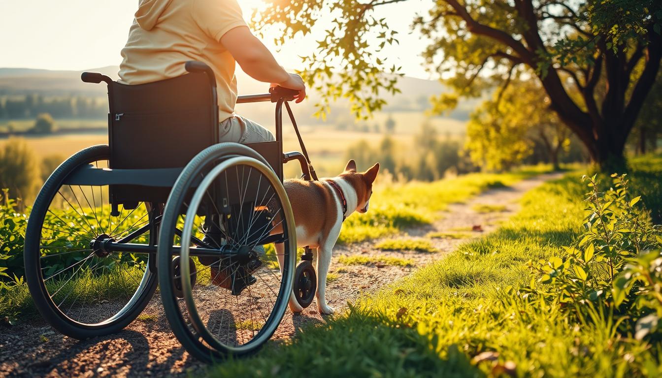 putovanje sa psom uz vlasnika s invaliditetom