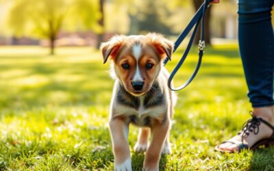 Kako naučiti štene hodati na povodcu?