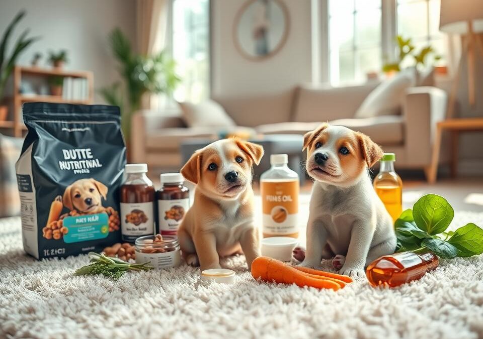 Koje vitamine treba štene?
