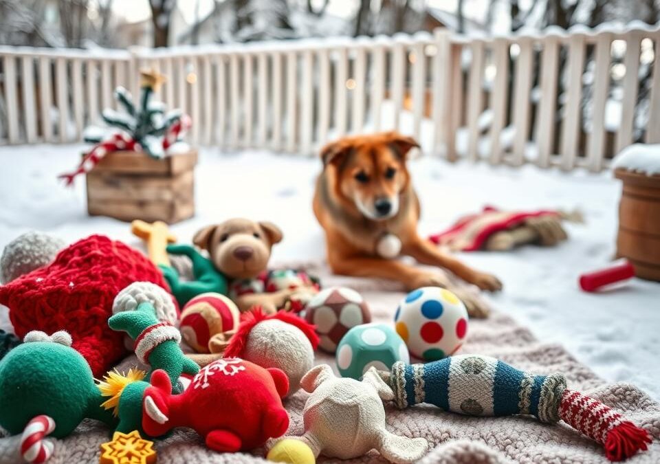 Antistresne igračke za pse tijekom zime