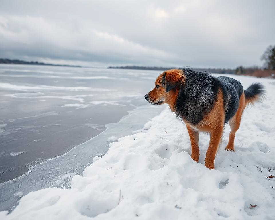 izbjegavanje-ledene-vode-pas-zimi izbjegavanje ledene vode pas zimi
