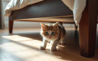 Mačji blog 18 Jela je samo ispod kreveta – sada jede u kuhinji