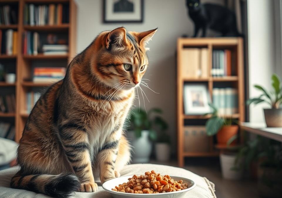 Nije jela u prisutnosti druge mačke – sada da