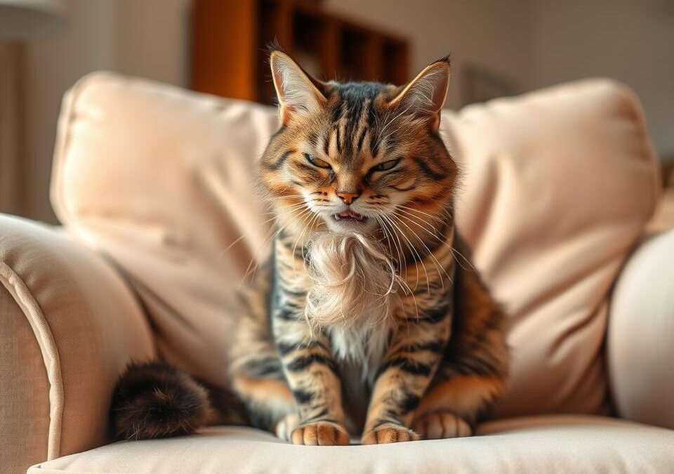 Stalno je povraćala kuglice dlake – sada rijetko