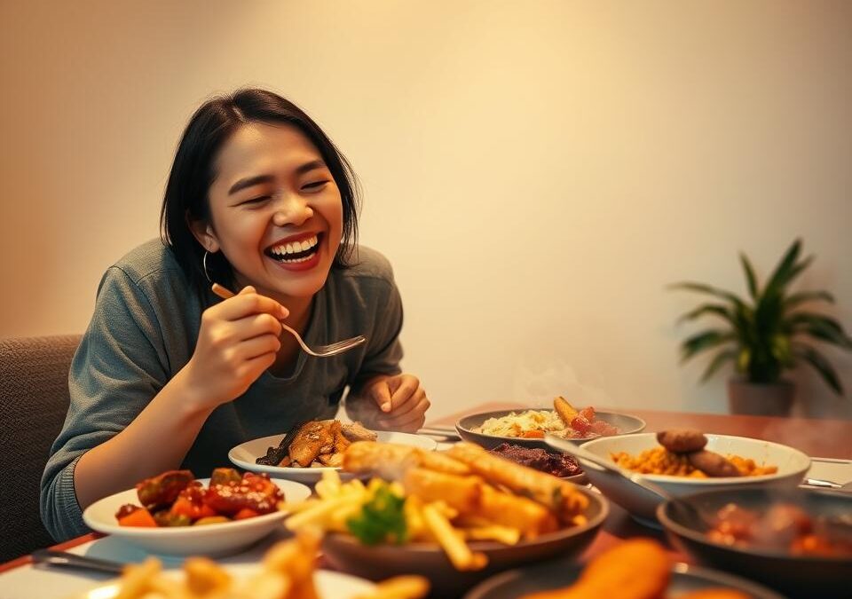 Gadio joj se miris hrane – sada jede s veseljem