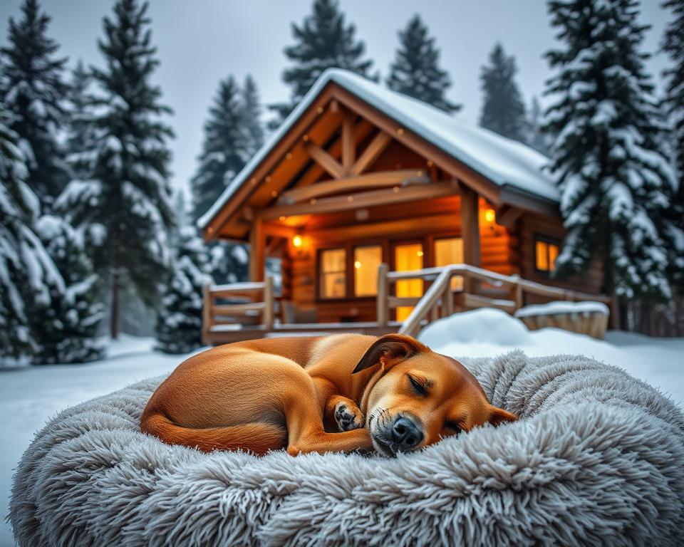 navike odmora psa zimi