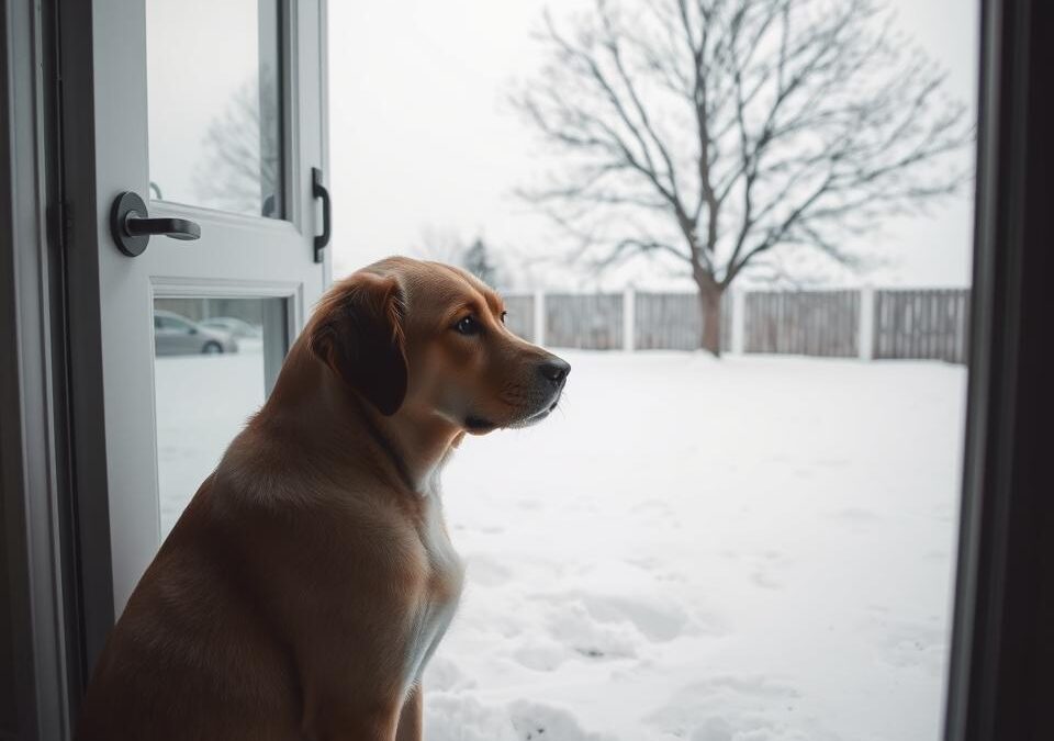 Kako se nositi s nedostatkom aktivnosti psa na hladnoći?