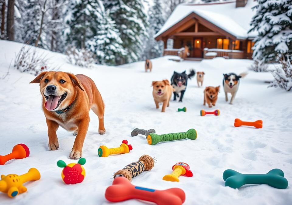 Igračke za pse na snijegu – koje su najprikladnije