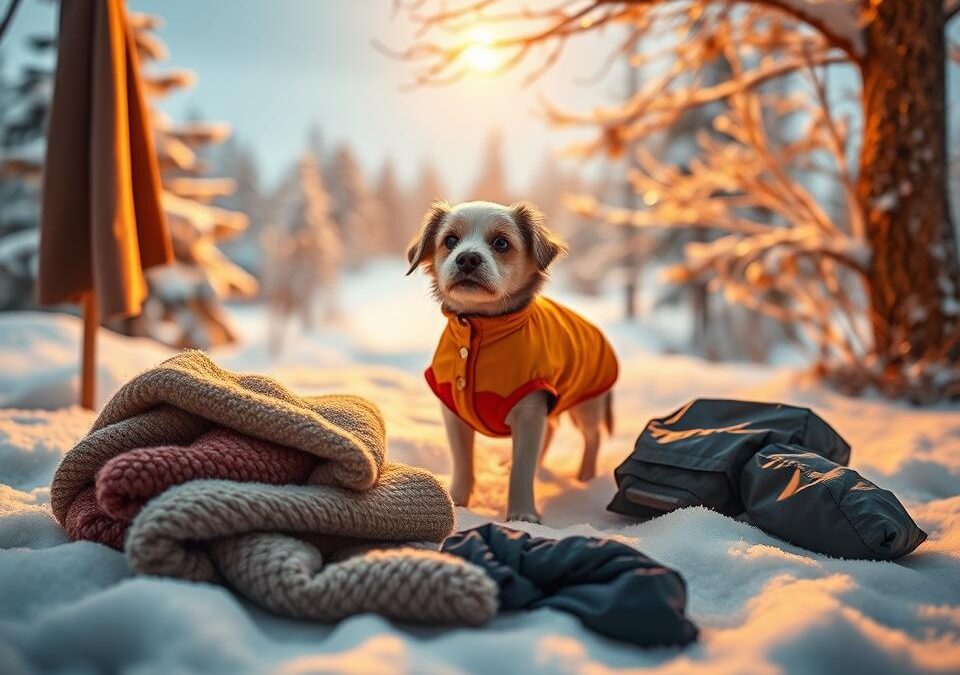 Od kojeg materijala treba biti pseća jakna zimi?