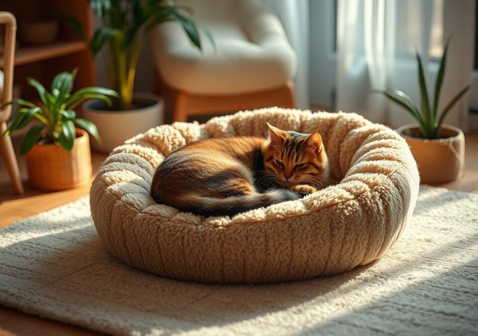 Odabir umirujućeg ležaja za mačku – Sve što moraš znati o tome!