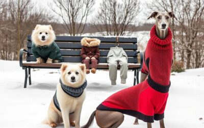 Zimska odjeća za male i velike pse
