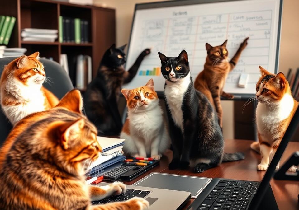 Odnosi mačke s kolegama – Sve što moraš znati o tome!