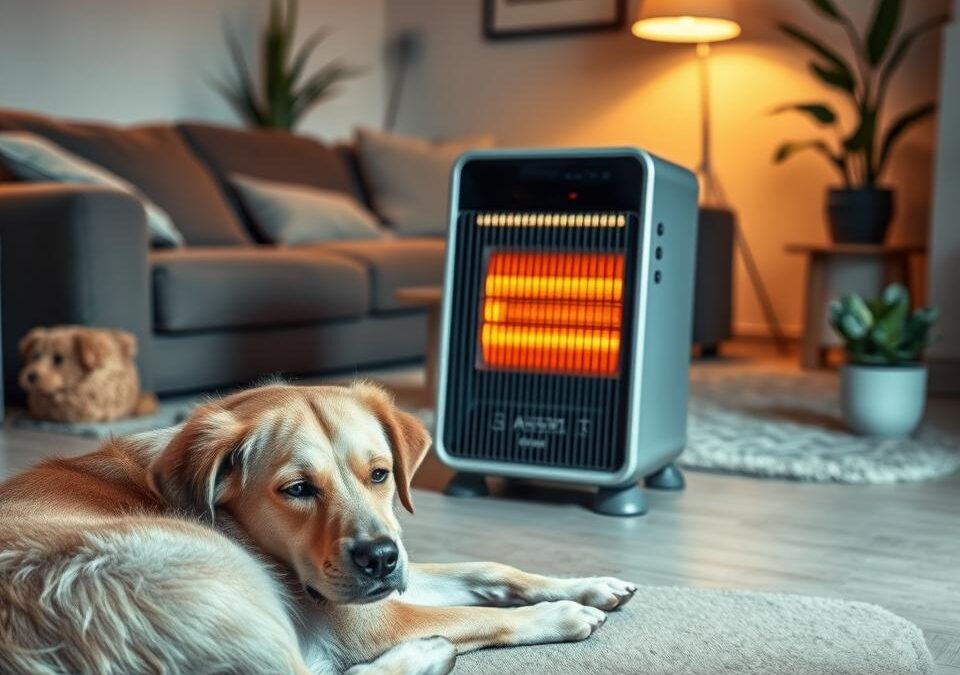 Kako koristiti grijalicu u blizini psa?