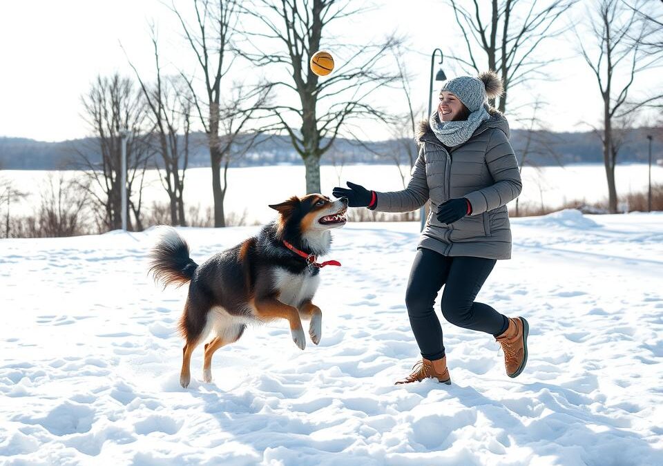 Kako održati psa aktivnim u hladnim danima?