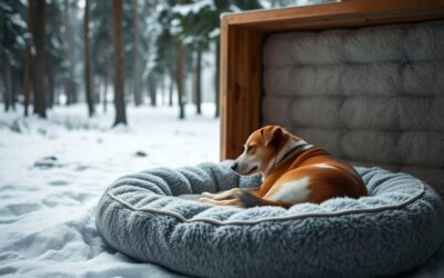 Zimsko ležište psa – toplo i sigurno mjesto za spavanje