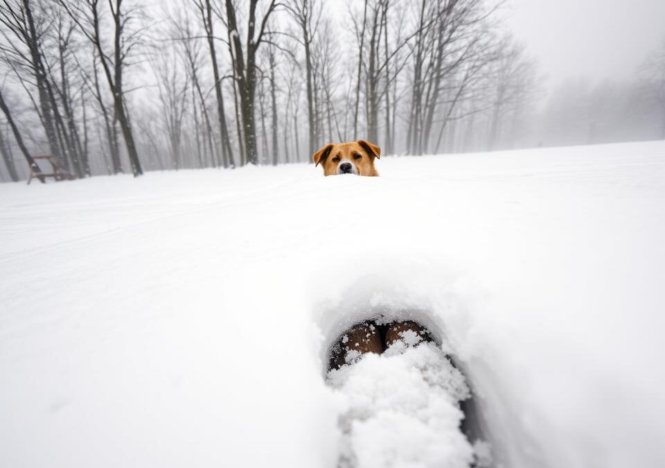 Vid pasa na snijegu – što ga može ometati?