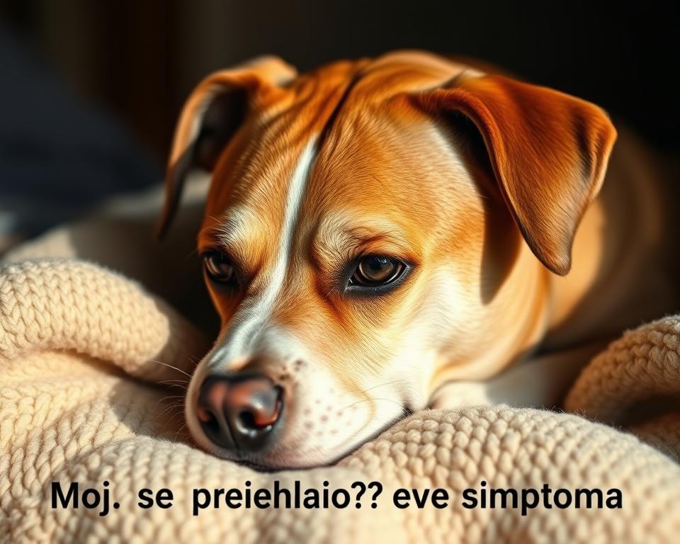 pas znakovi prehlade zimi