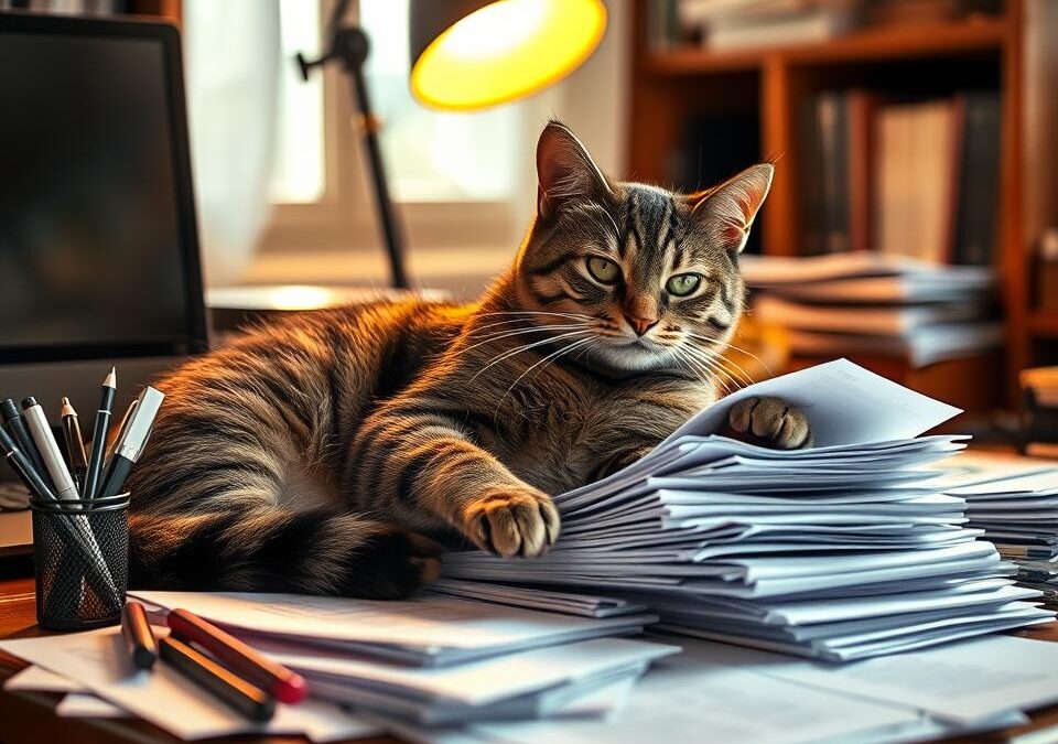 Poboljšanje atmosfere na poslu uz mačku – Sve što moraš znati o tome!