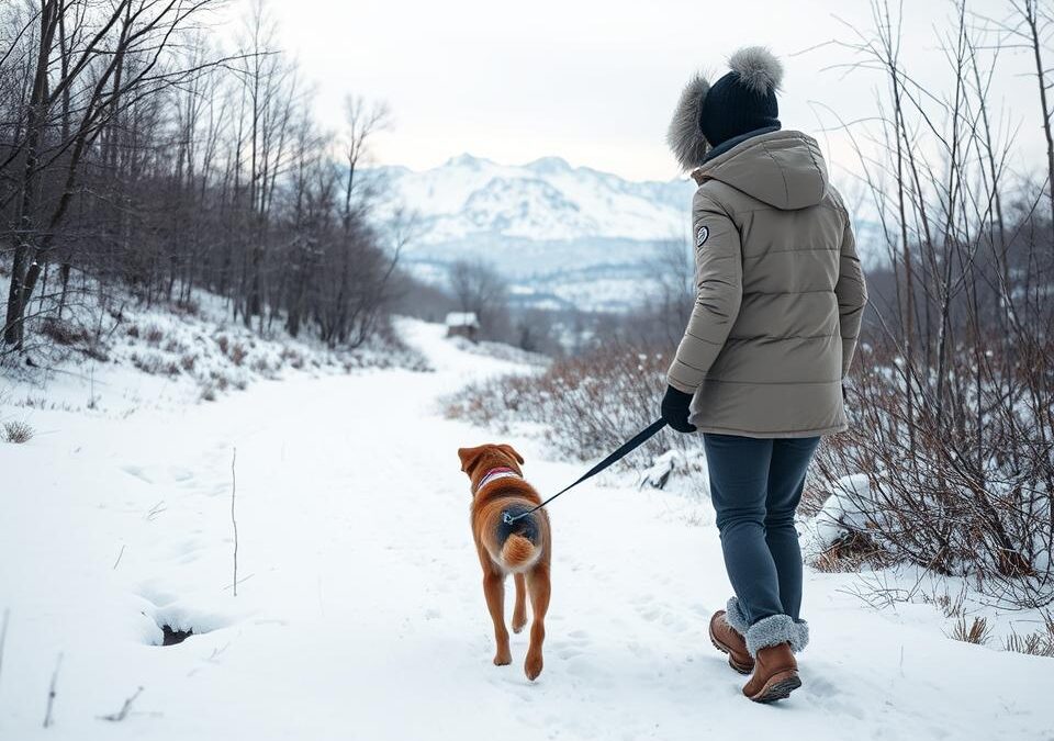 Pravila zimskih šetnji sa psom