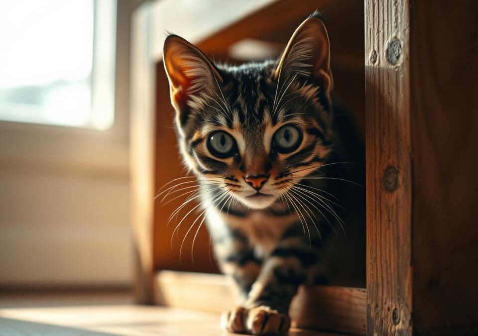 Prevladavanje straha kod mačke – Sve što moraš znati o tome!