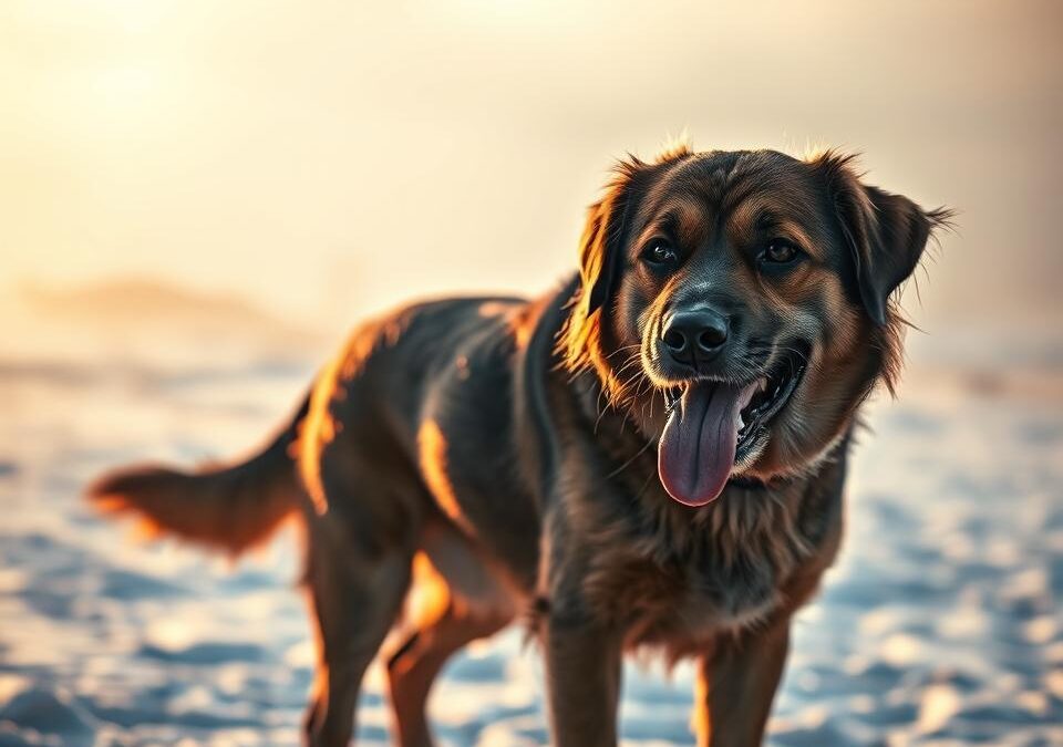 Proljev nakon jedenja snijega – što učiniti s psom?