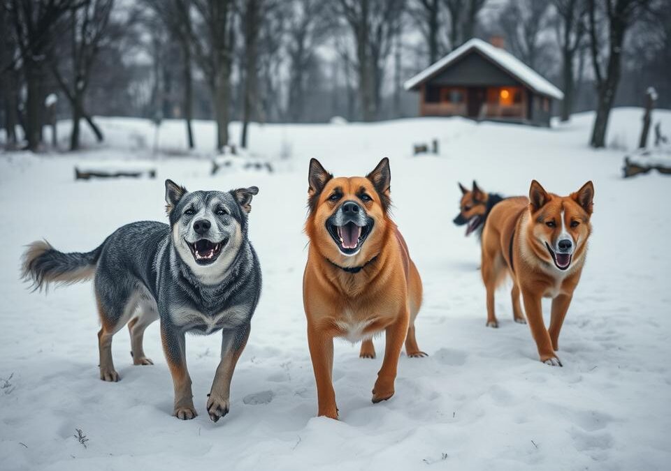 Što znači razdražljivo ponašanje pasa zimi?