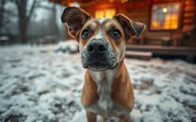 Reakcija pasa na iznenadni mraz