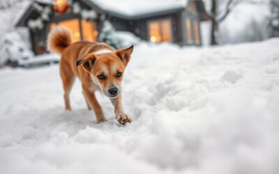 Blog 16 Što učiniti ako se pas boji snijega zimi?