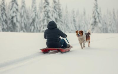 Sigurno sanjkanje sa psom – na što paziti zimi