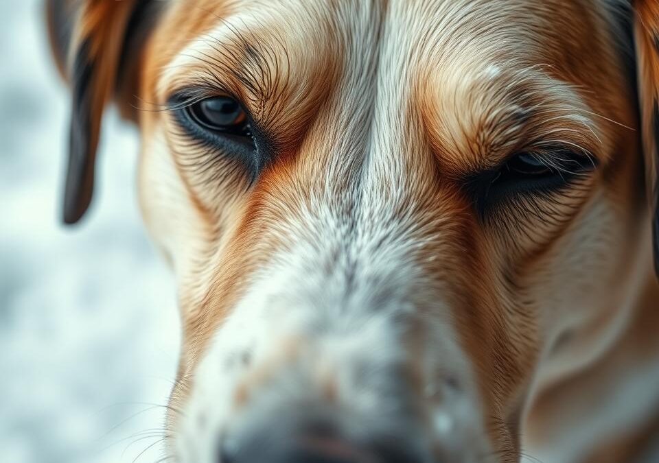 Zašto se psu oči isušuju zimi?