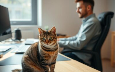 Mačji blog 21 Smanjenje stresa na poslu uz mačku – Sve što moraš znati o tome!