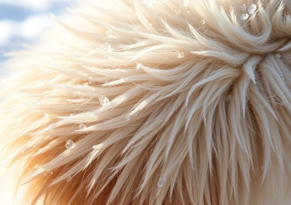 Prirodna zaštita pseće dlake od smrzavanja