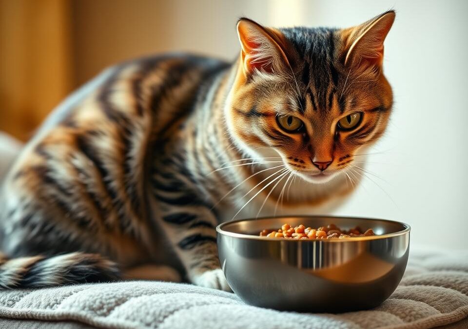 Moj stariji mačak ponovno je počeo jesti – i vratio mu se elan