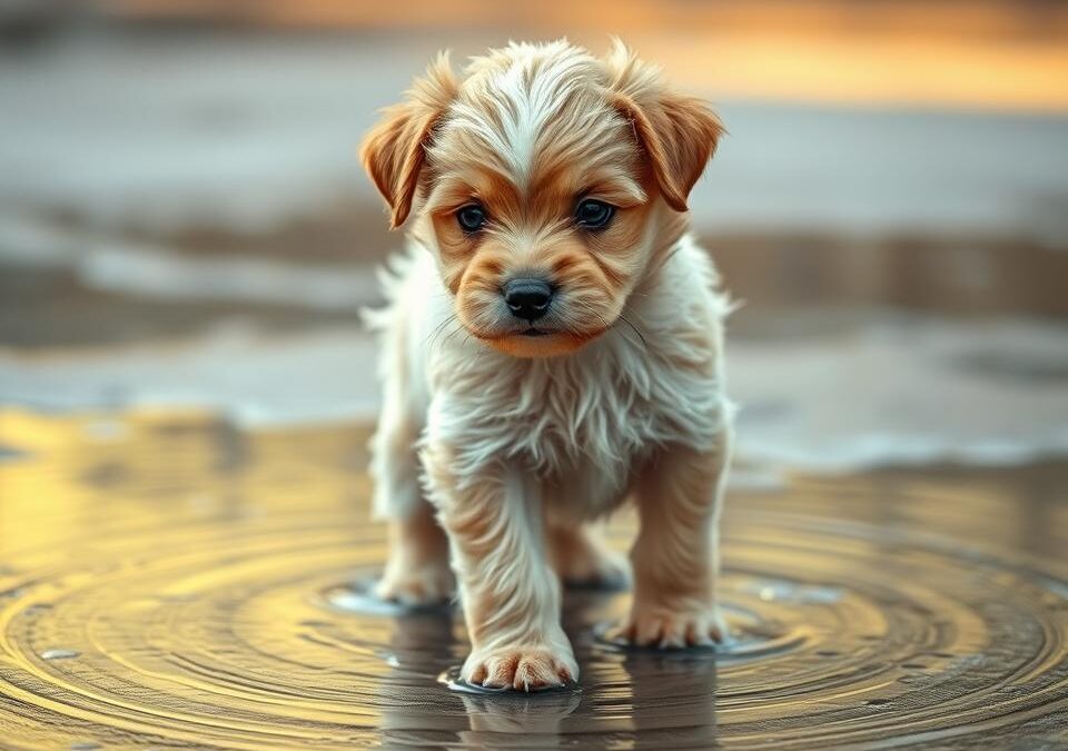 Štene se trese nakon kupanja – normalno ili ne?