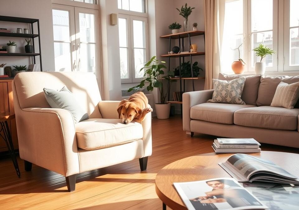 Štene u stanu – kako zaštititi namještaj?