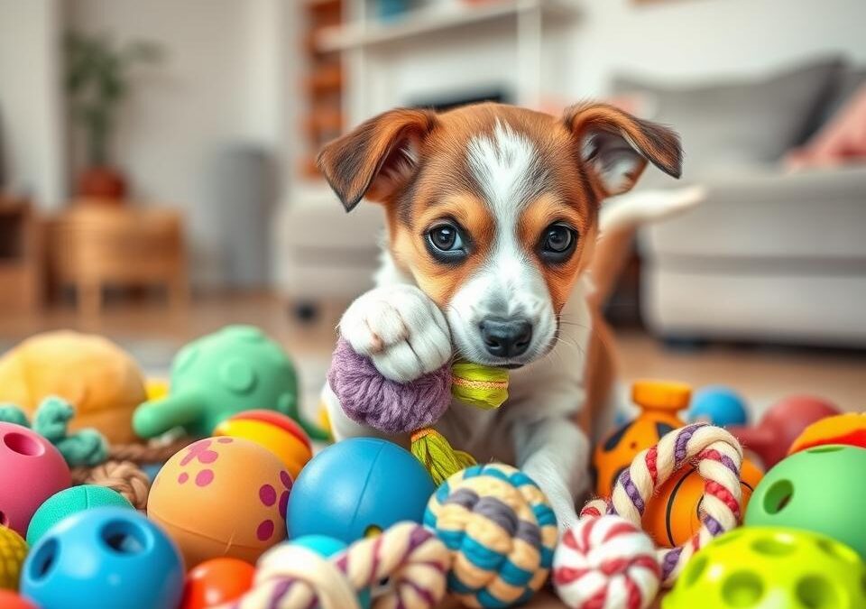 Štene i igračke – kako odabrati prema dobi?