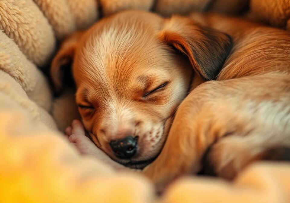 Navike spavanja šteneta – što trebaš znati?