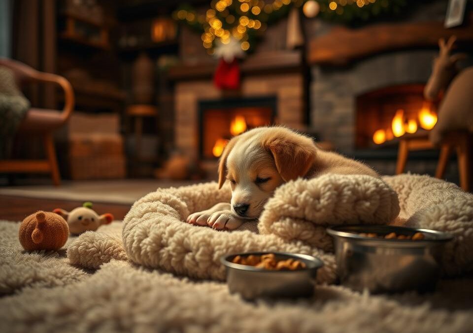 Briga o štenetu u najhladnijim mjesecima