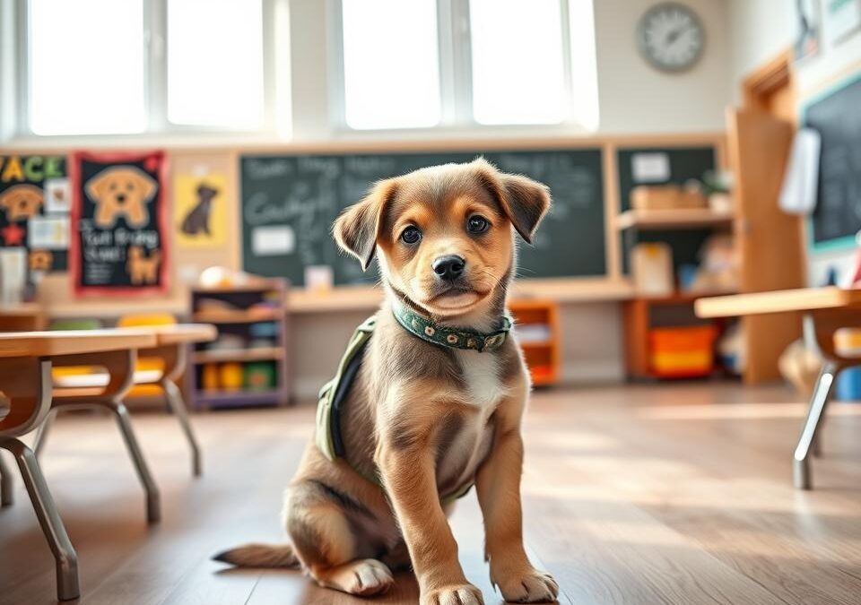 Štene u školi za pse – kada vrijedi započeti?