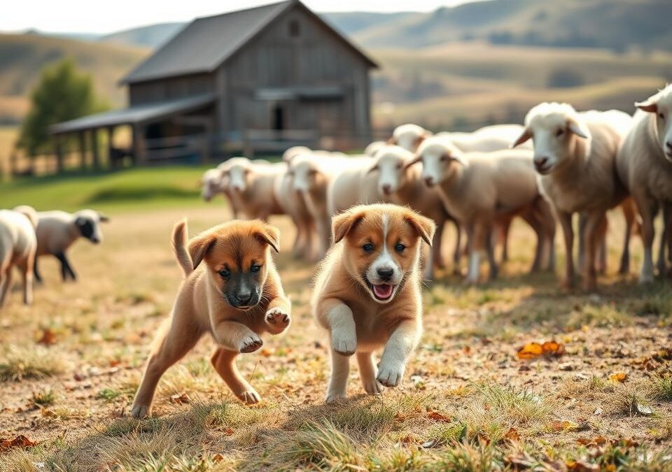 Ponašanje šteneta s drugim životinjama