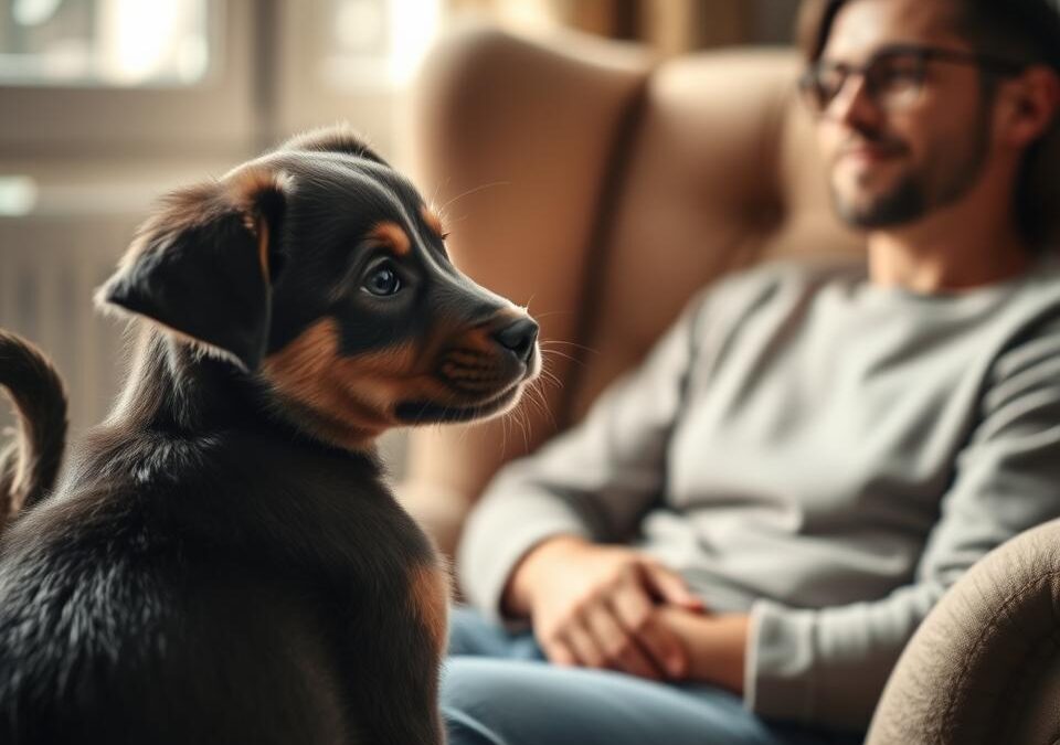 Zašto te štene stalno prati?