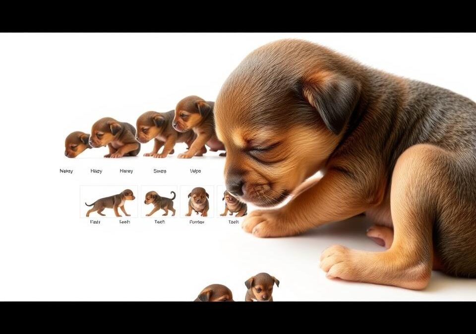 Razvoj šteneta – što promatrati tjedno?