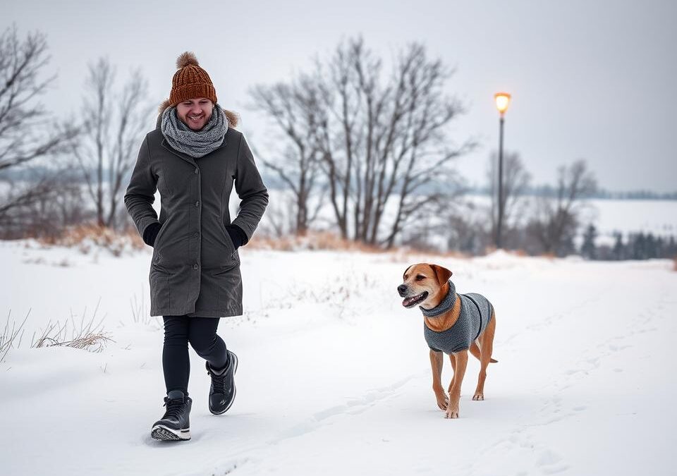 Šetnje sa psom na minus temperaturama – koliko je dovoljno?
