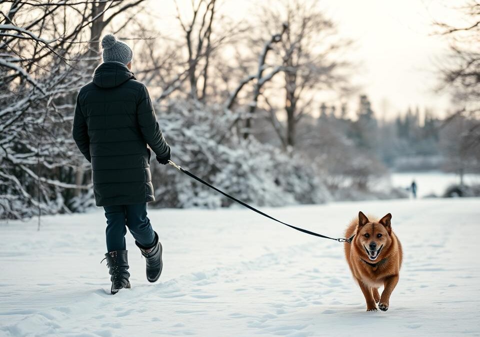 Koliko dugo šetati psa zimi?