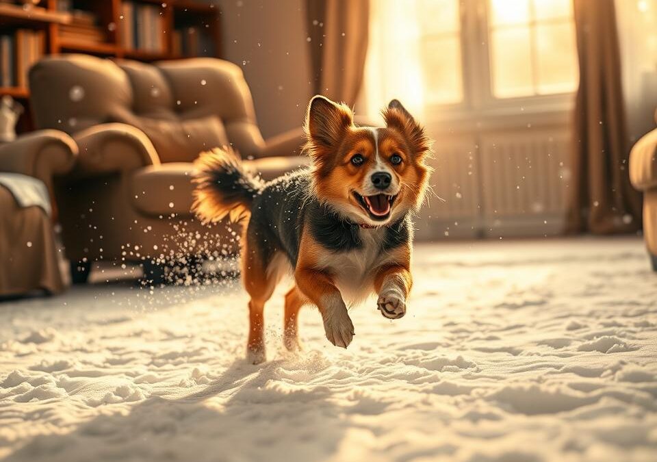 Što učiniti ako tvoj pas unosi snijeg u kuću?