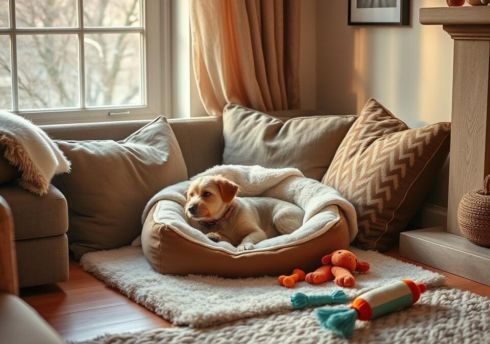 Topli kutak za pse u stanu – jednostavna rješenja