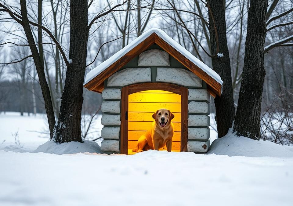 Zimska izolacija pseće kućice korak po korak